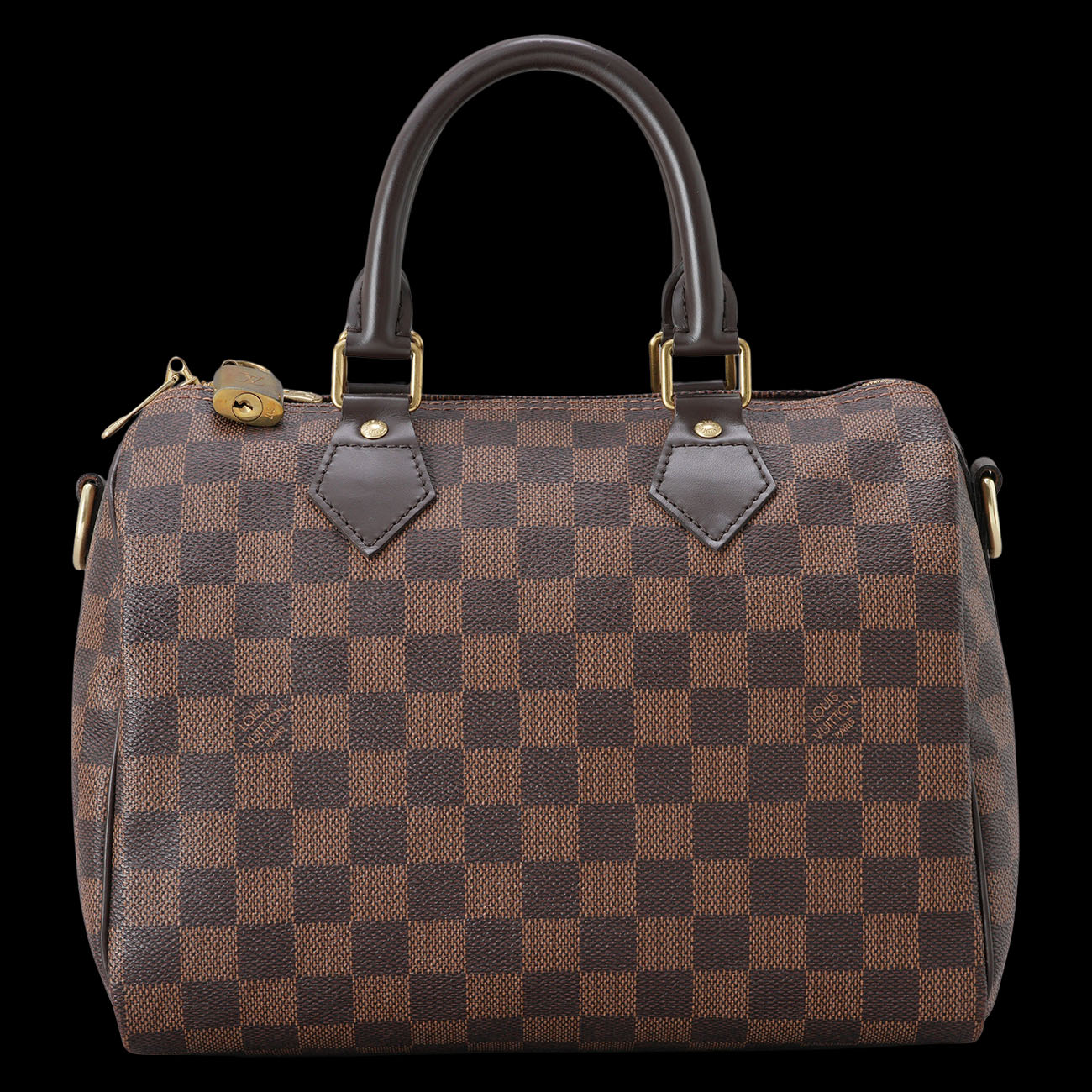 LOUIS VUITTON(USED)루이비통 N41181 다미에 에벤 스피디 반둘리에 25